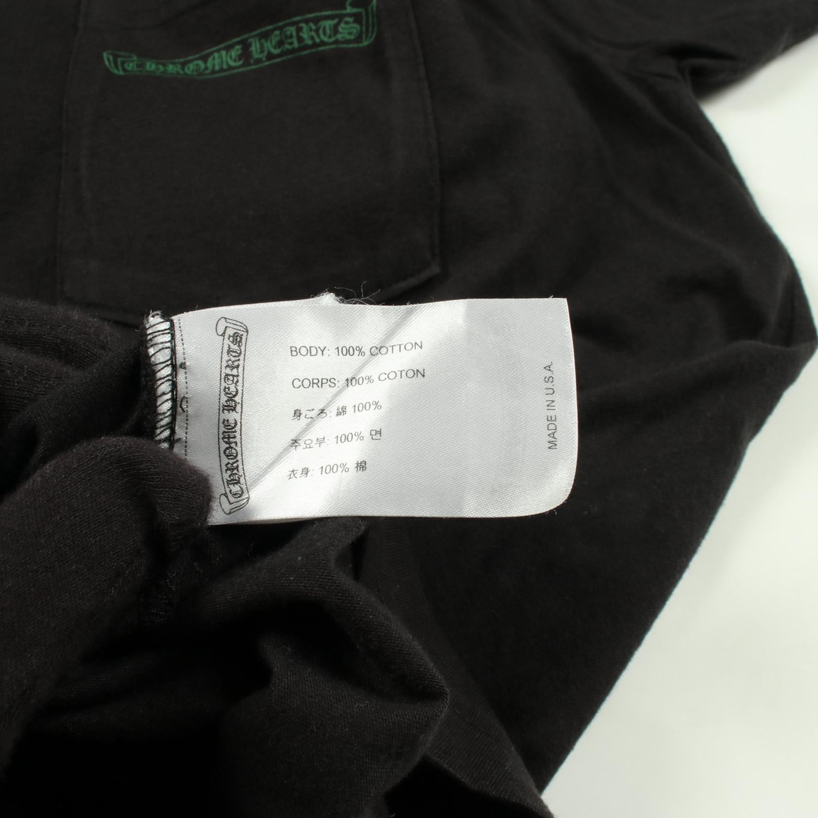 クロムハーツ セメタリークロス コットン半袖Tシャツ