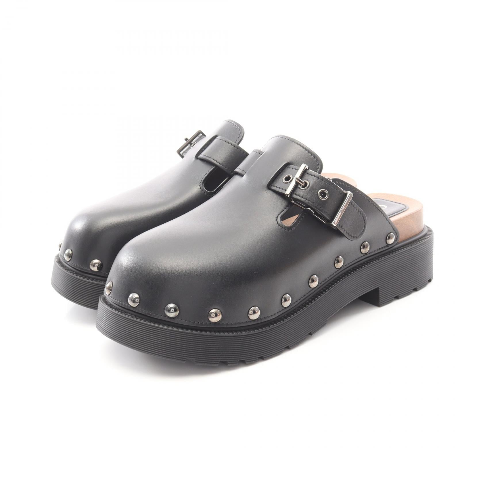 ディオール Quake Clog レザーサボサンダル