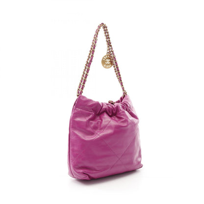 シャネル CHANEL 22 レザー ミニショルダーバッグ