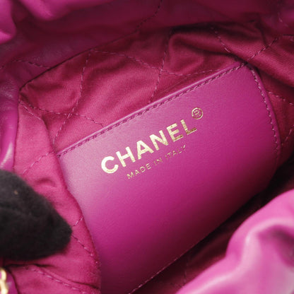 シャネル CHANEL 22 レザー ミニショルダーバッグ