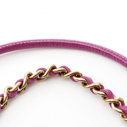 シャネル CHANEL 22 レザー ミニショルダーバッグ