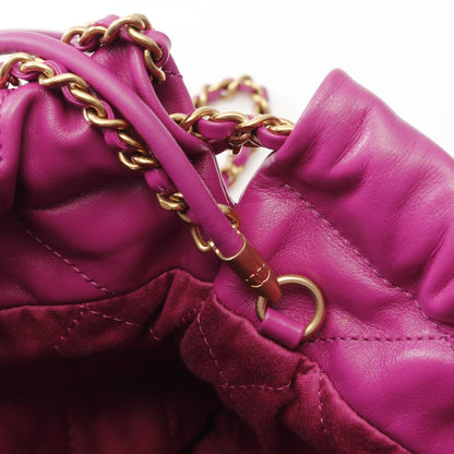 シャネル CHANEL 22 レザー ミニショルダーバッグ