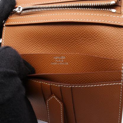 エルメス ベアンコンパクト カーフ 二つ折り財布