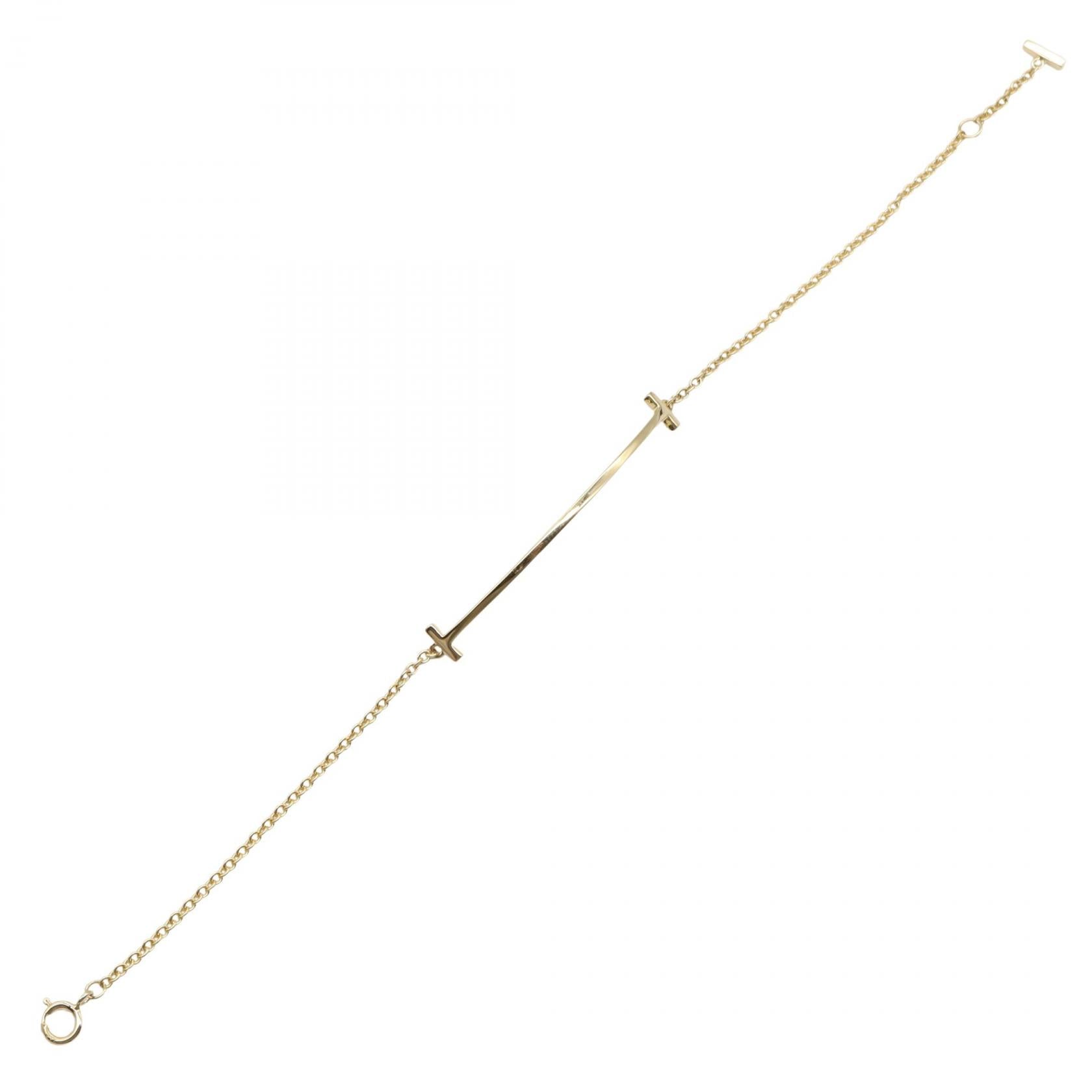 ティファニー Tスマイル Au750 ブレスレット