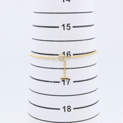 ティファニー Tスマイル Au750 ブレスレット