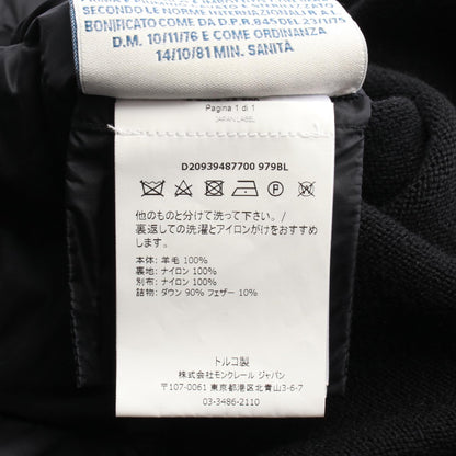 モンクレール ウールナイロンカーディガン