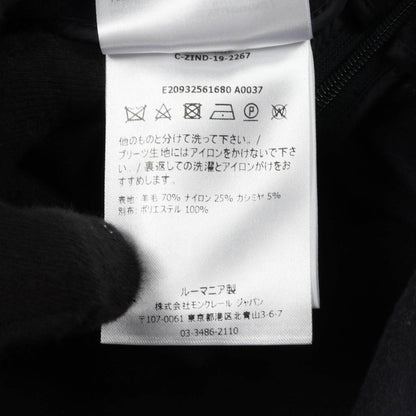 モンクレール GONNA ウールカシミヤナイロンスカート