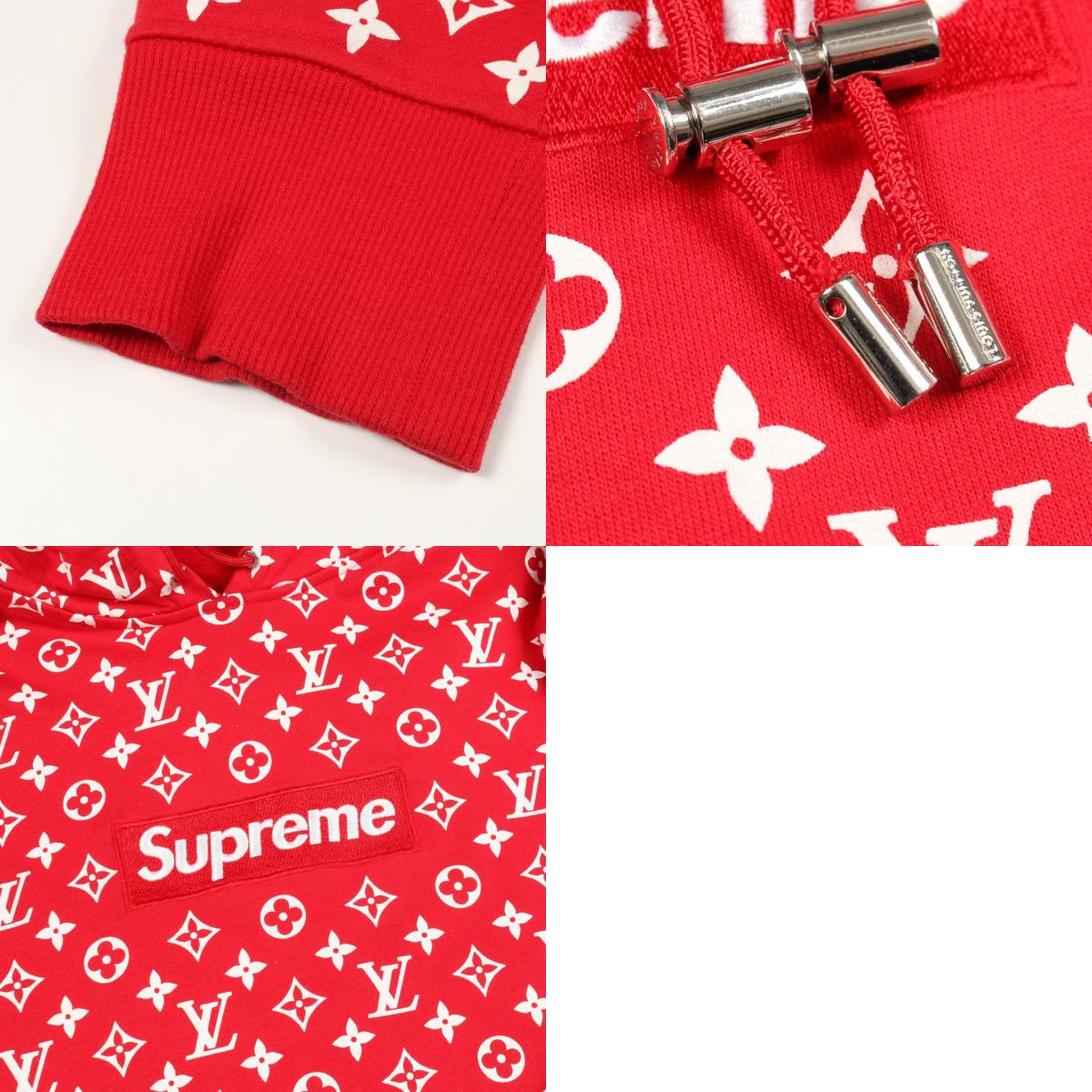 ルイヴィトン Supreme Box Logo コットンパーカー