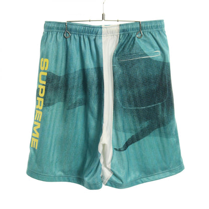 シュプリーム Damien Hirst Soccer Short ポリエステル ショーツ