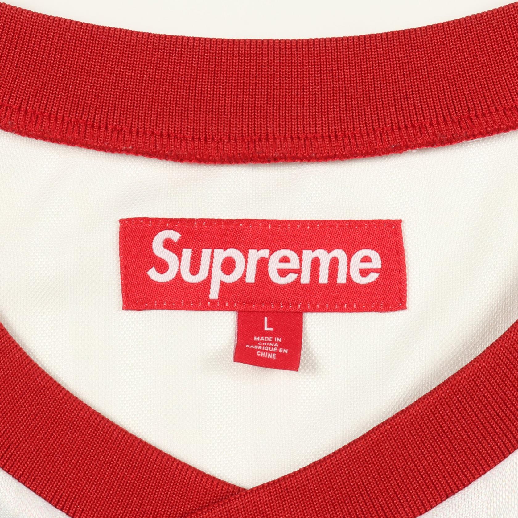 シュプリーム Damien Hirst Soccer Jersey ポリエステルトップス
