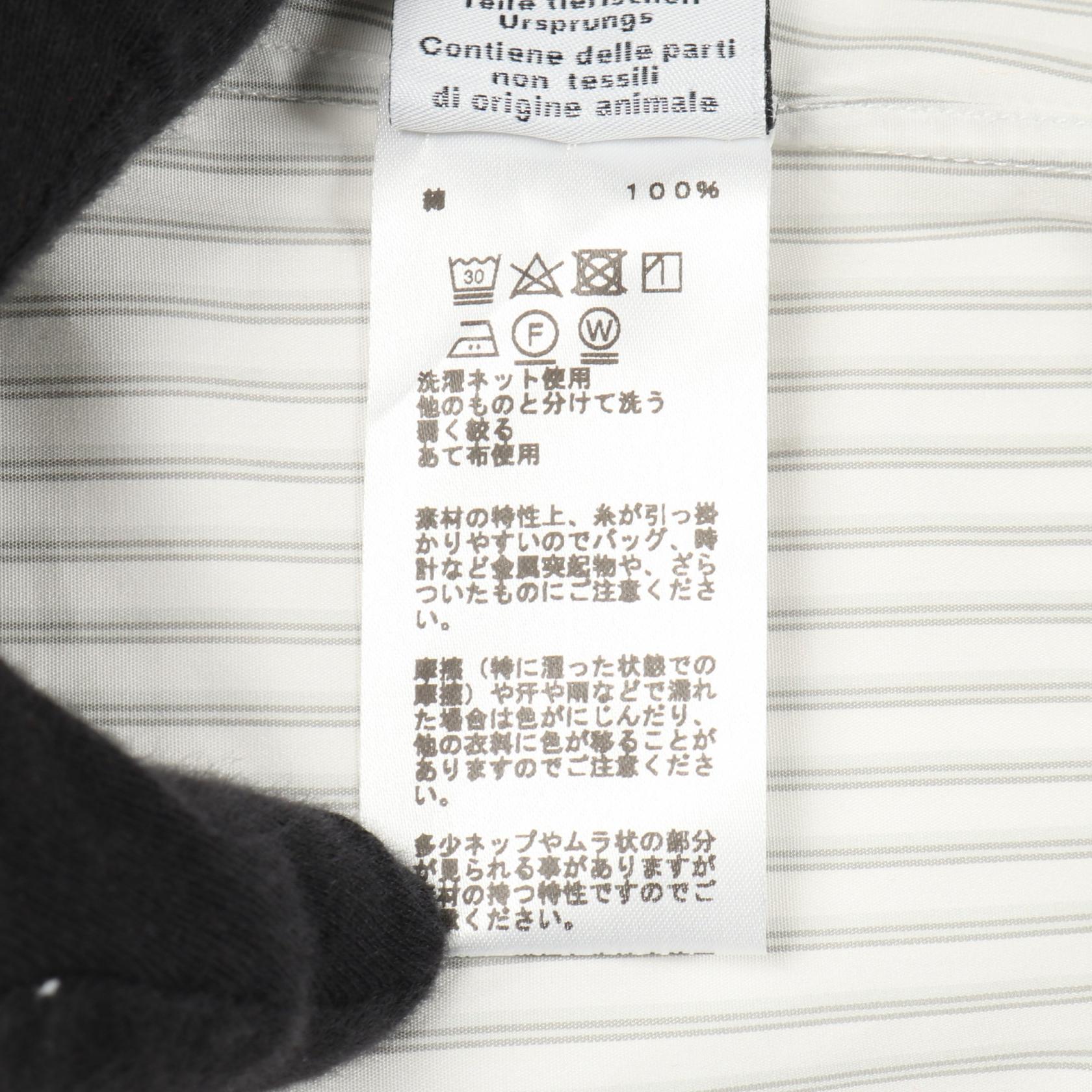 エルメス セリエボタン コットントップス