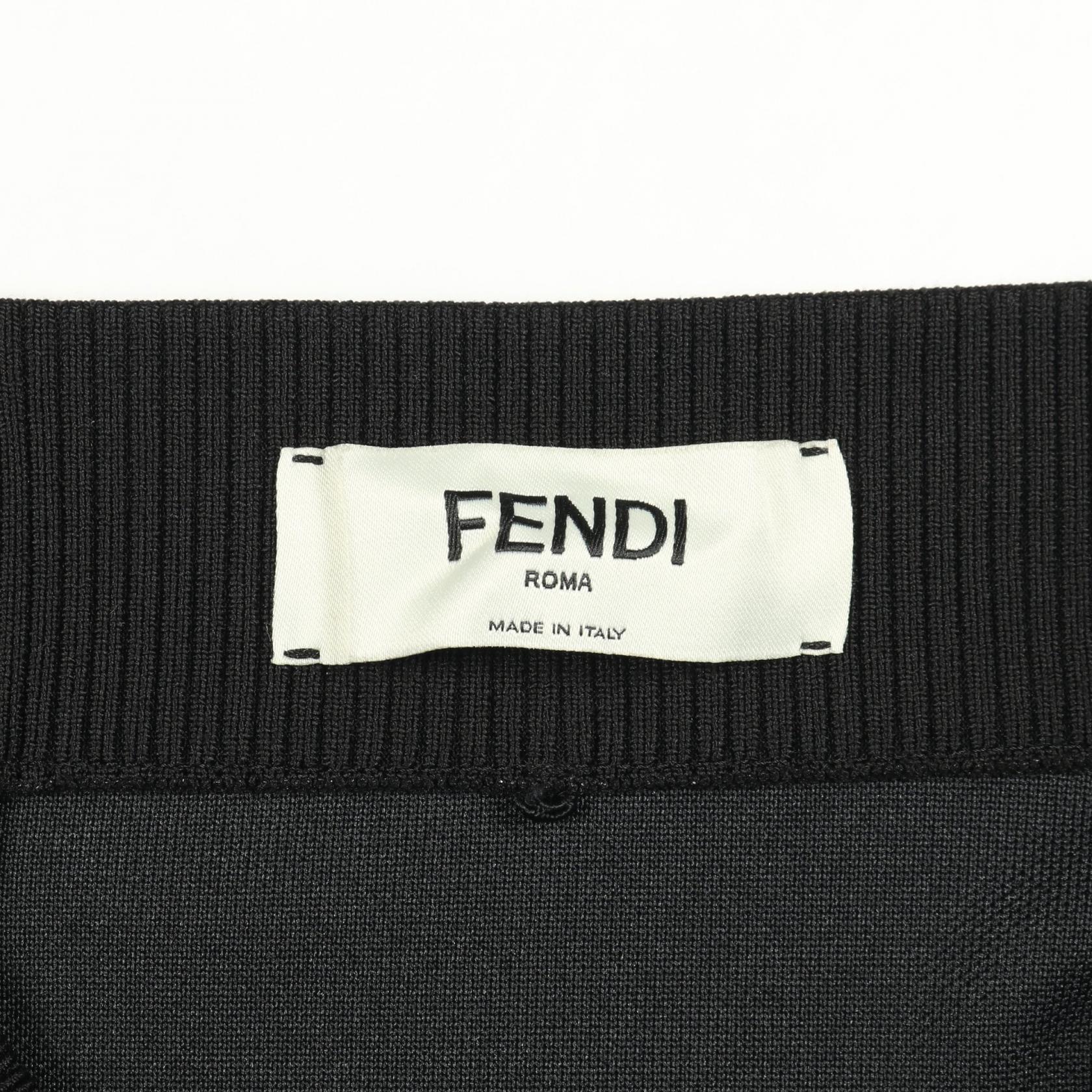 フェンディ FF柄 ポリエステル スカート