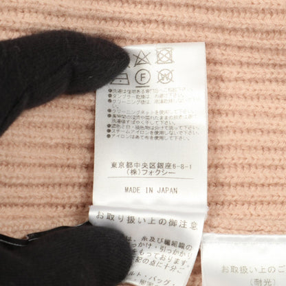 フォクシー ウールシルクカシミヤニットトップス