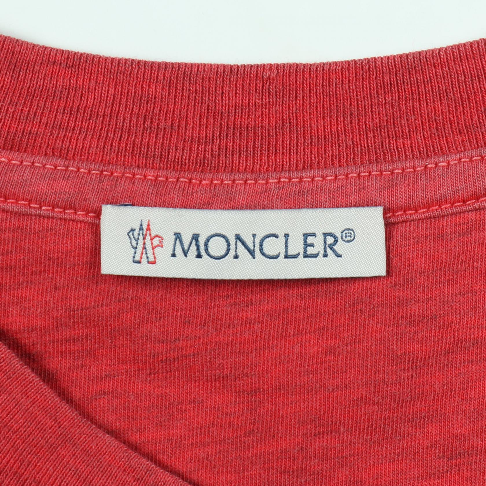 モンクレール コットン半袖Tシャツ