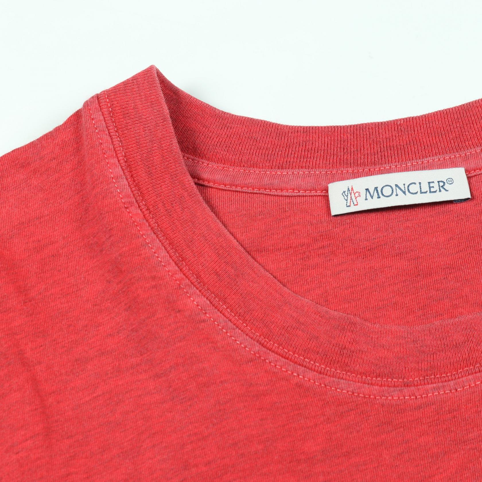 モンクレール コットン半袖Tシャツ
