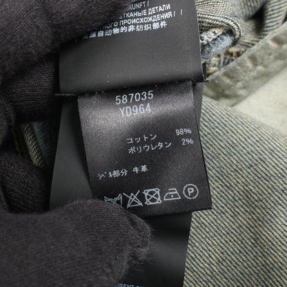 サンローランパリ コットンデニムパンツ