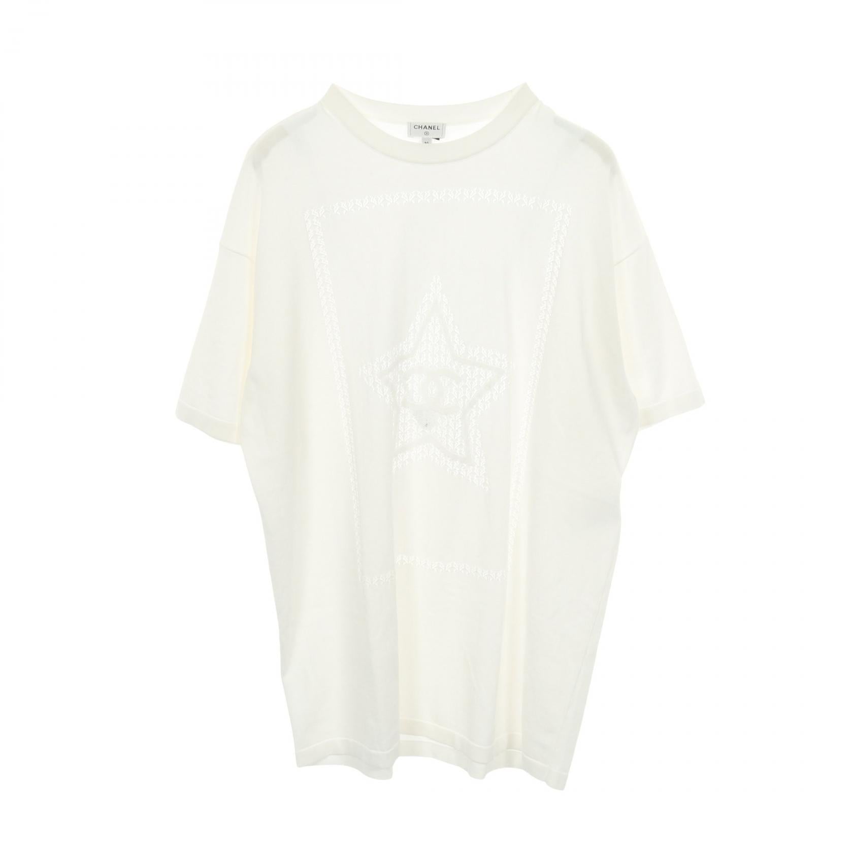 シャネル スターココマーク コットン半袖Tシャツ
