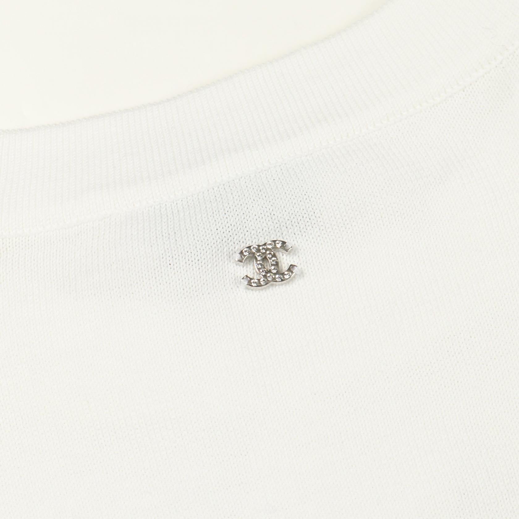 シャネル スターココマーク コットン半袖Tシャツ