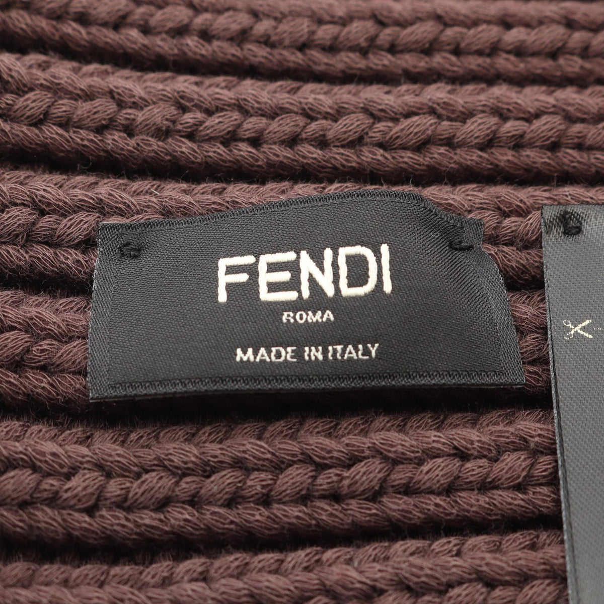 フェンディ FFロゴ コットンニットキャップ