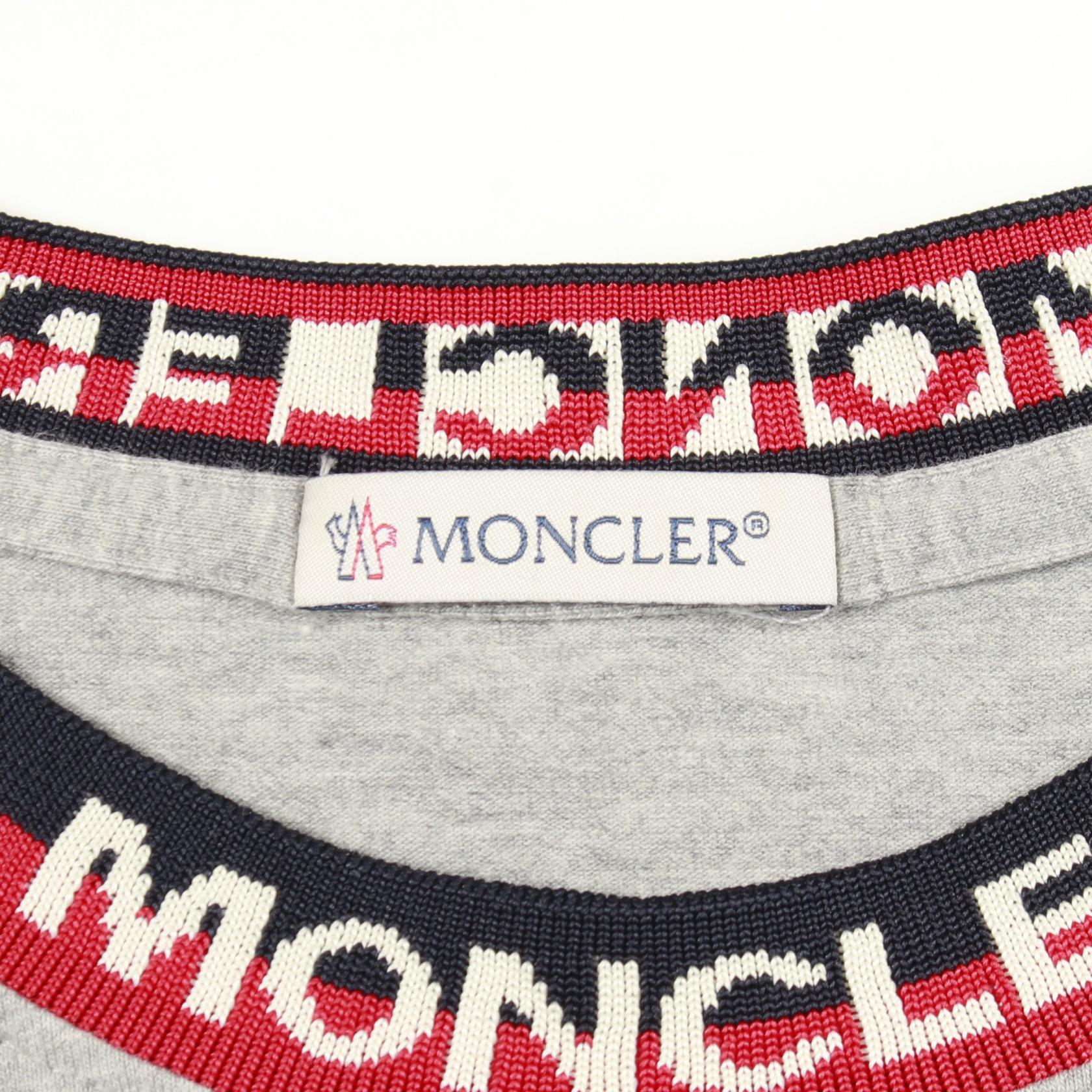 モンクレール コットン半袖Tシャツ