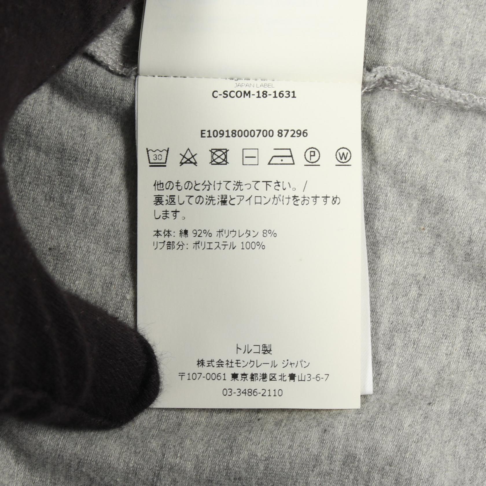 モンクレール コットン半袖Tシャツ