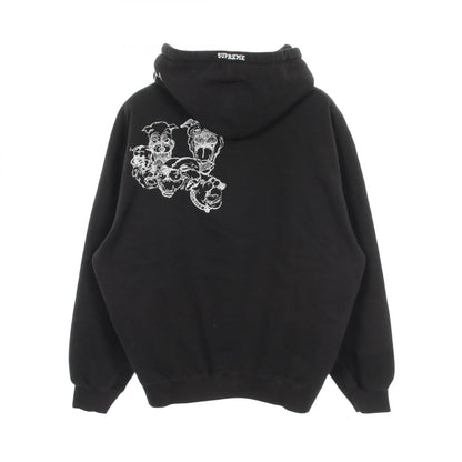 シュプリーム Pitbulls Embroidered コットンパーカー