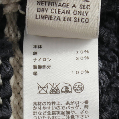 エルメス コットンニットトップス
