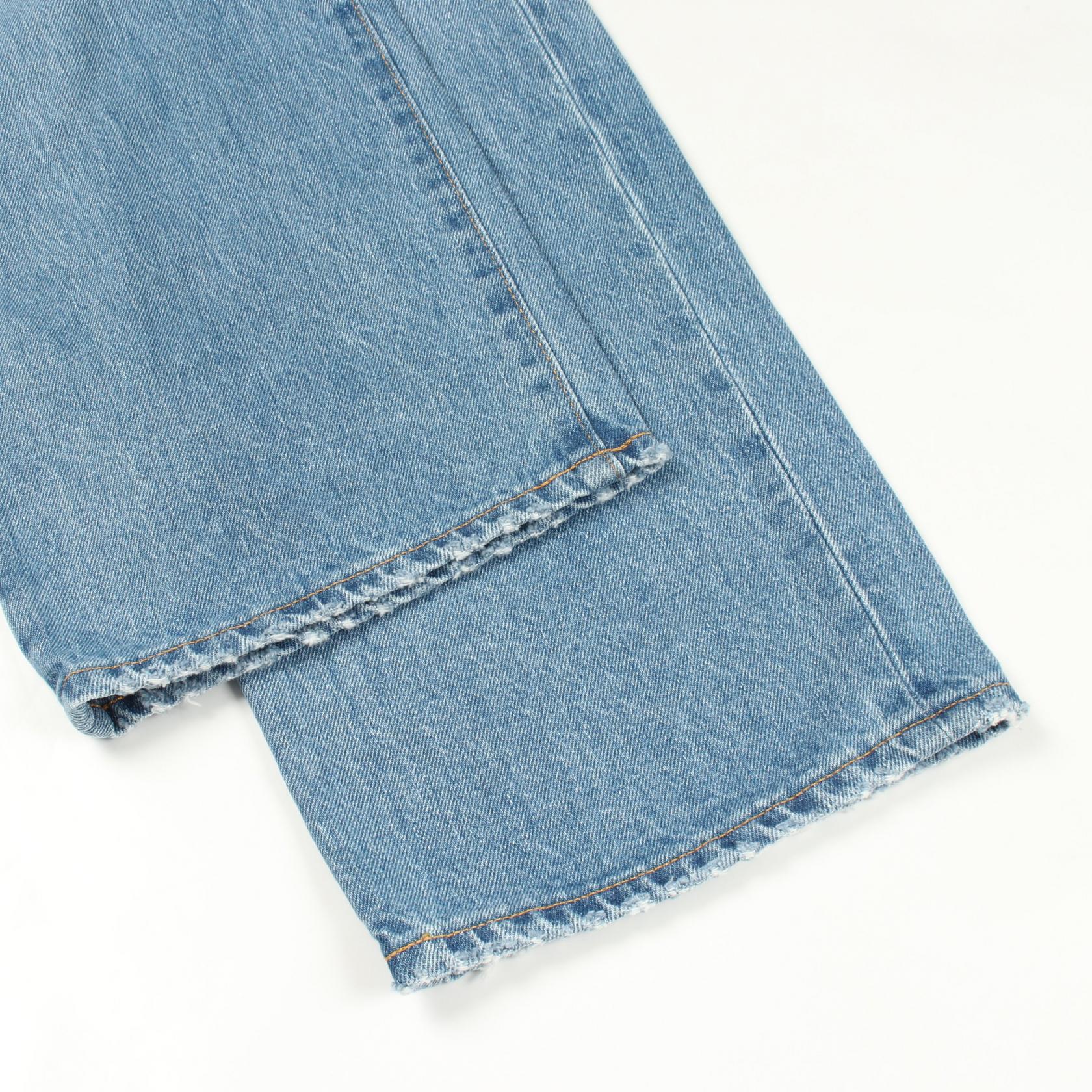 アベイシングエイプ Shark Loose Fit コットンデニムパンツ