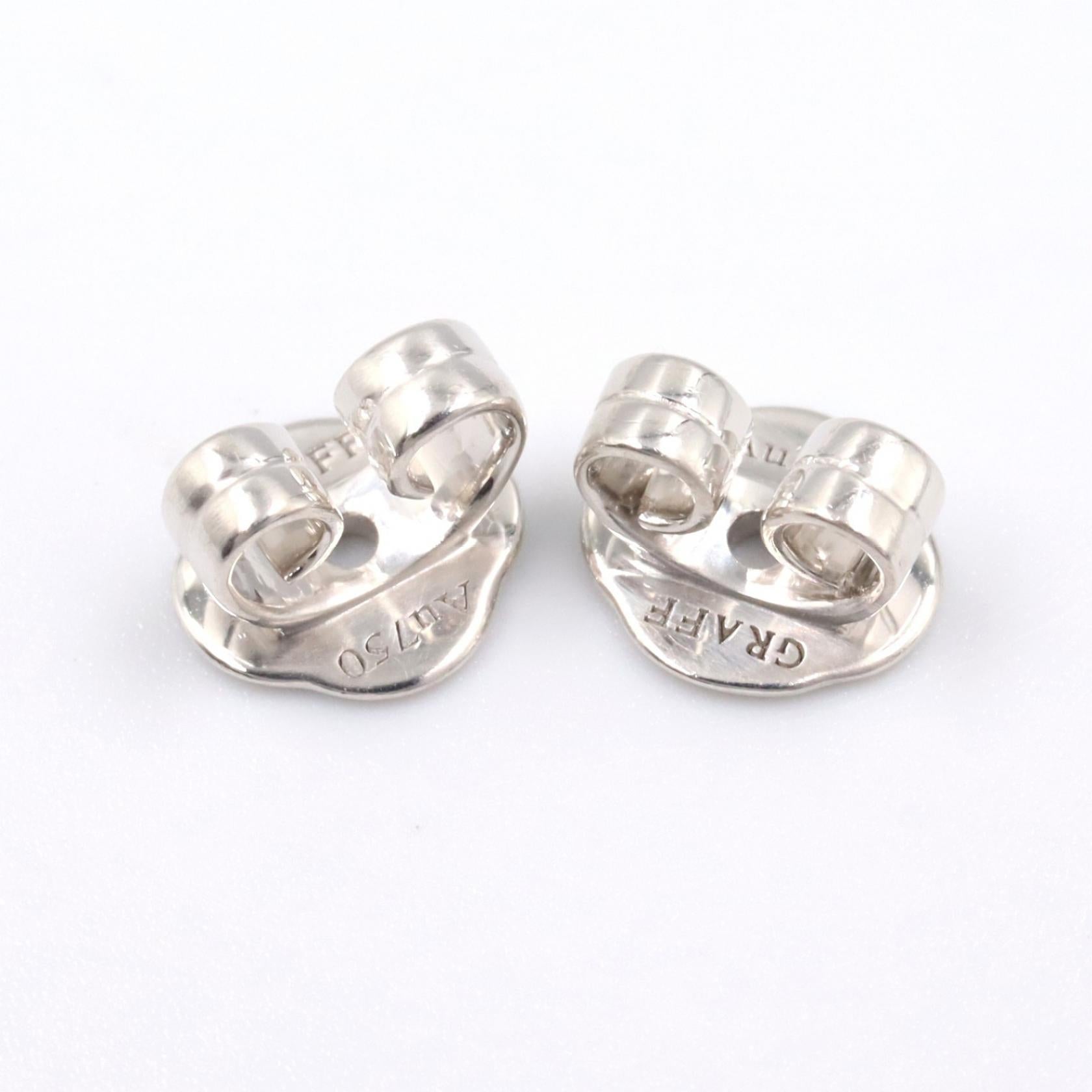 グラフ クラシックバタフライ Au750 ダイヤモンド ピアス