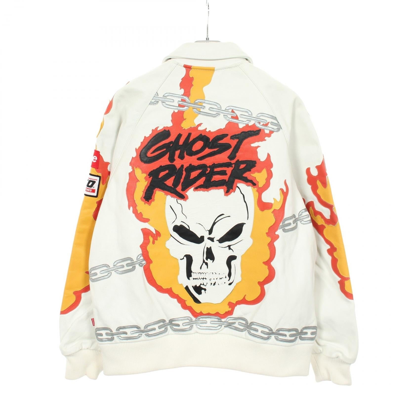 シュプリーム Supreme×バンソンレザーズ Ghost Rider レザージャケット