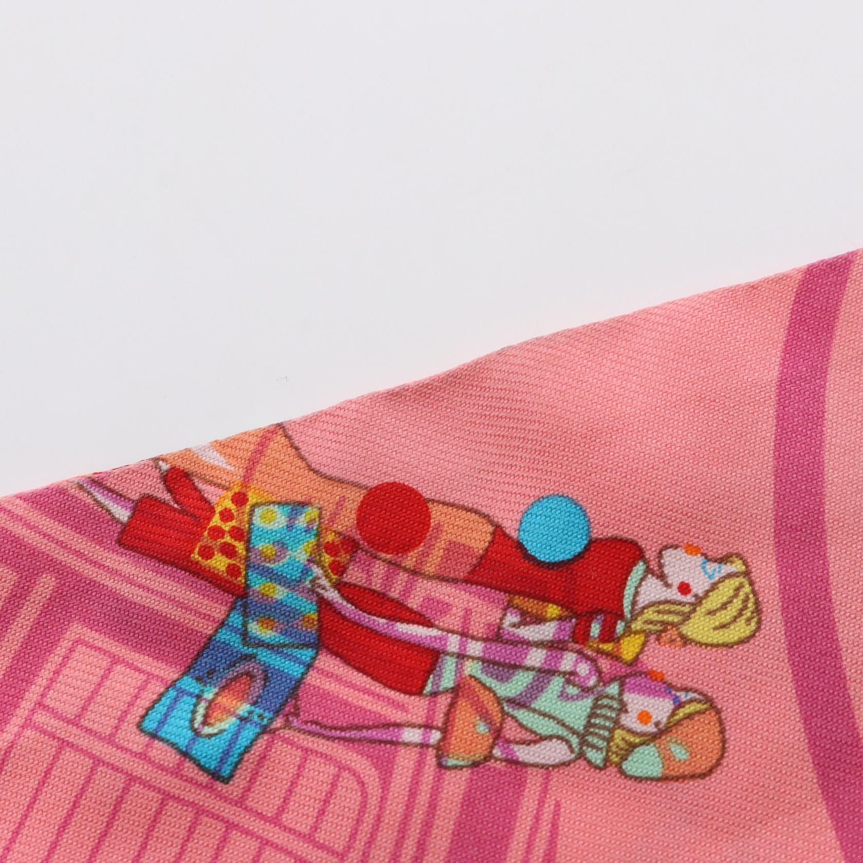 エルメス ツイリー EX-LIBRIS LES PARISIE シルクスカーフ