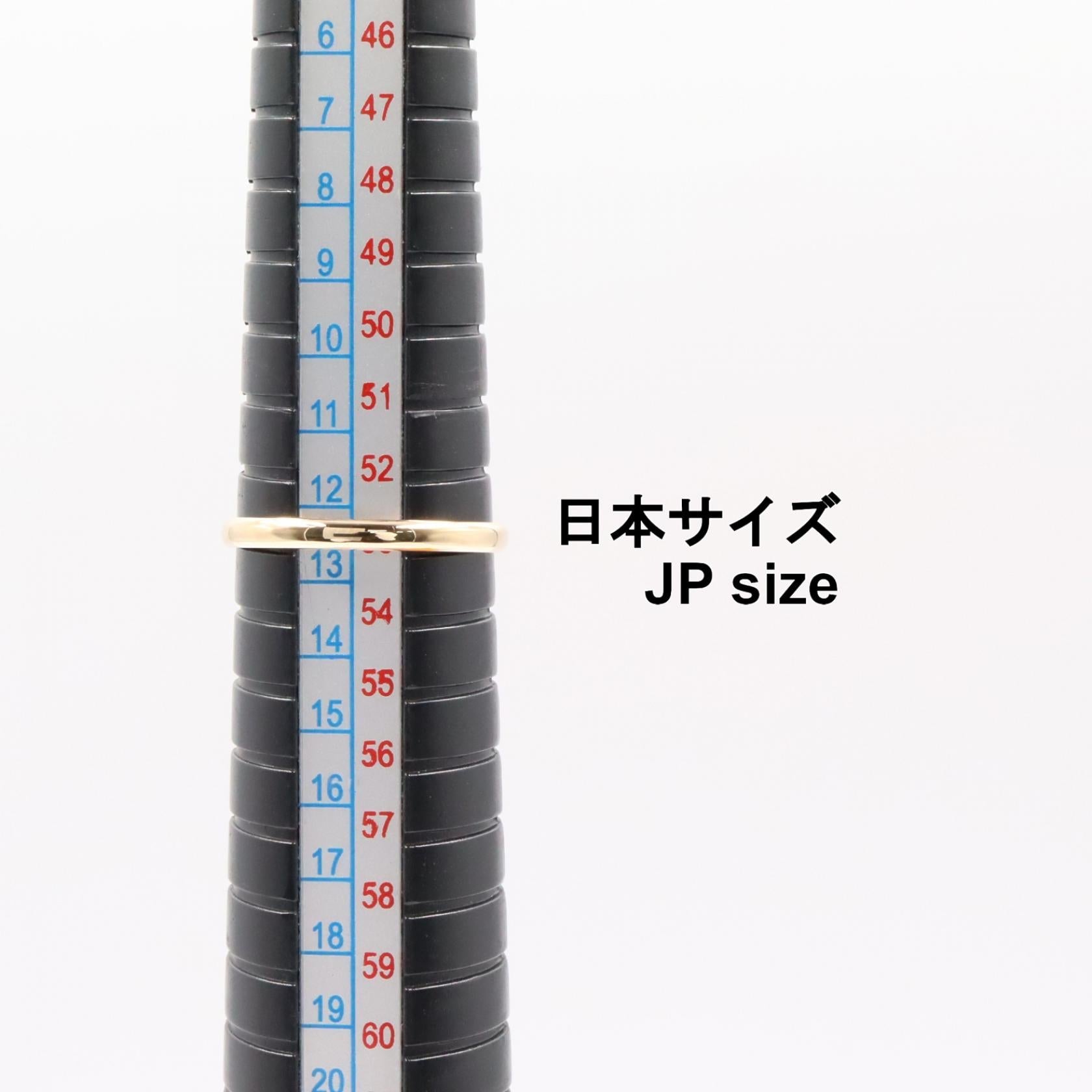 色石 Au750 リング