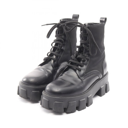 プラダ Re-Nylon レザーブーツ