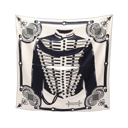 エルメス カレ デザール プレシュー BRANDEBOURGS TATTOO シルクスカーフ