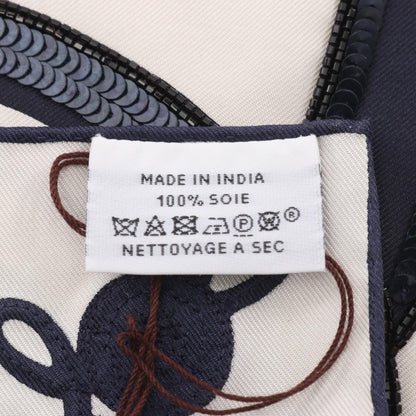 エルメス カレ デザール プレシュー BRANDEBOURGS TATTOO シルクスカーフ