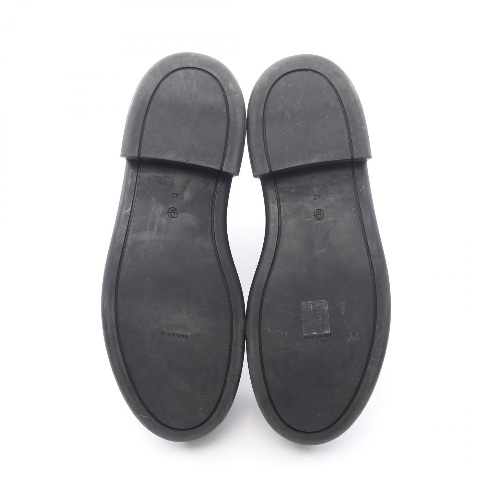 ザロウ Zipped Boot 1 レザー ブーツ