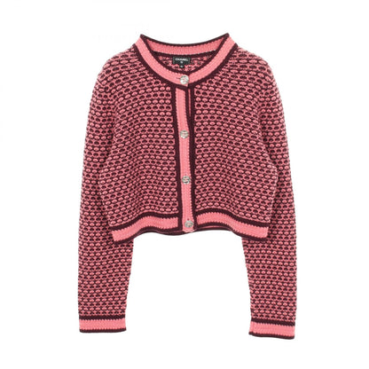 シャネル カシミヤクロップドカーディガン
