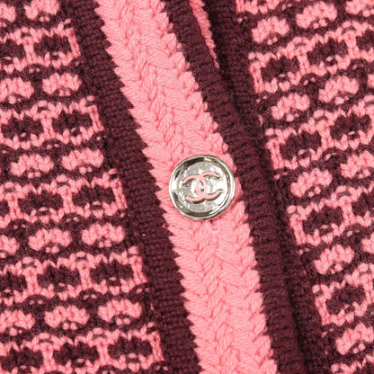 シャネル カシミヤクロップドカーディガン
