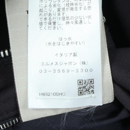 エルメス セリエボタン シルクコットンブルゾン48
