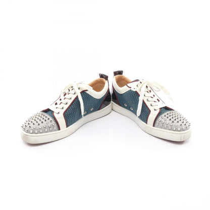 クリスチャンルブタン Louis Junior Spikes Orlato レザー パテントレザー ファブリック スニーカー