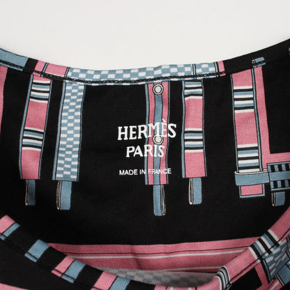 エルメス LETTRES EQUESTRES コットンワンピース34