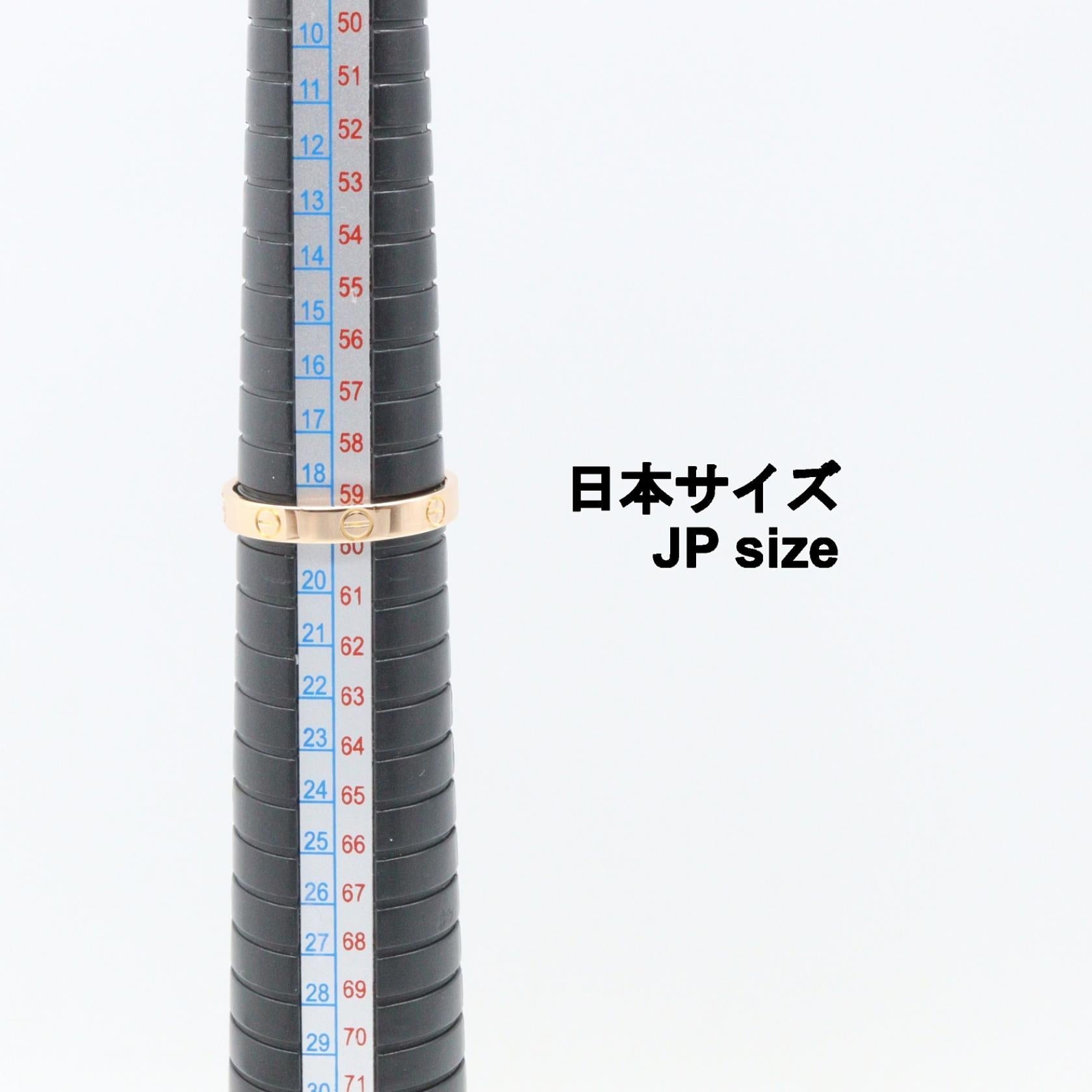 カルティエ ミニラブ Au750ピンクゴールド リング 19号