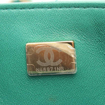 シャネル ミニマトラッセ ラムスキン ショルダーバッグ