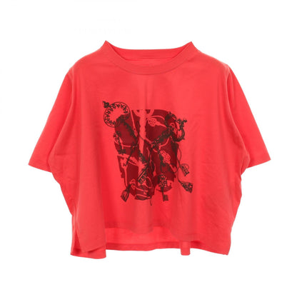 エルメス Cartouche Leclere コットン半袖Tシャツ