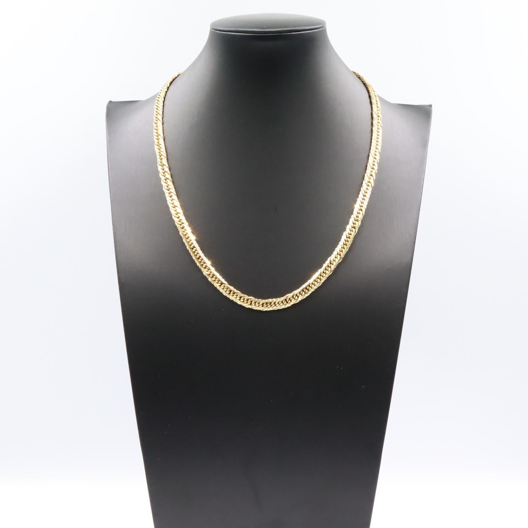 ジュエリー Au750 8面T ネックレス