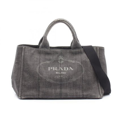プラダ CANAPA DENIM 2WAYトートバッグ