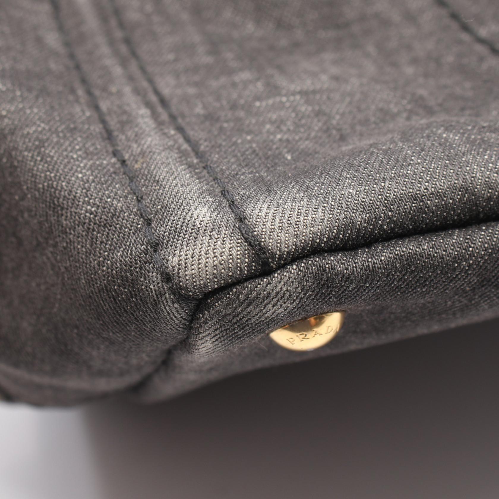 プラダ CANAPA DENIM 2WAYトートバッグ