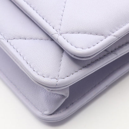 シャネル 19 マトラッセ ラムスキン 2WAYショルダーバッグ