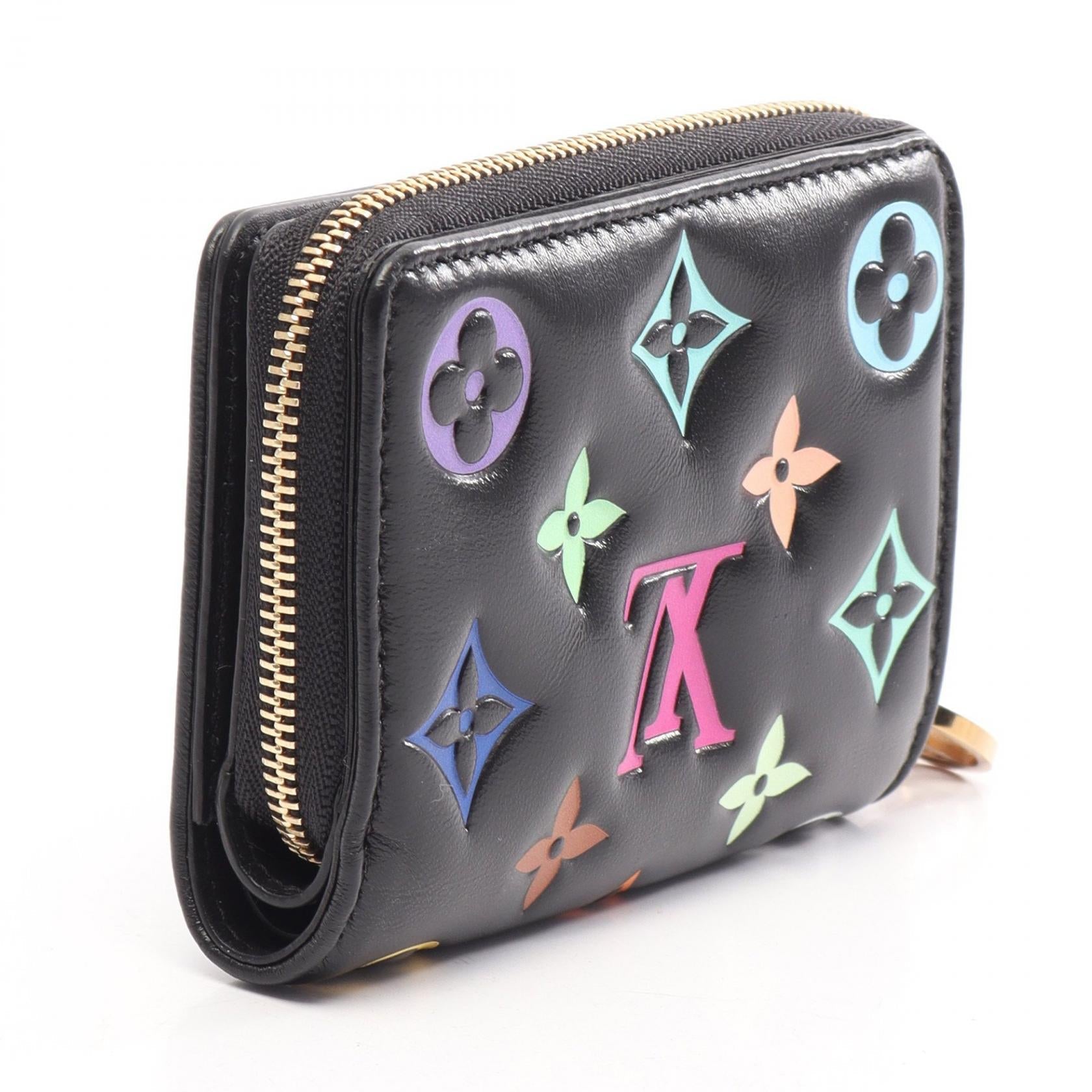 ルイヴィトン LV × TM ポルトフォイユルー レザー財布