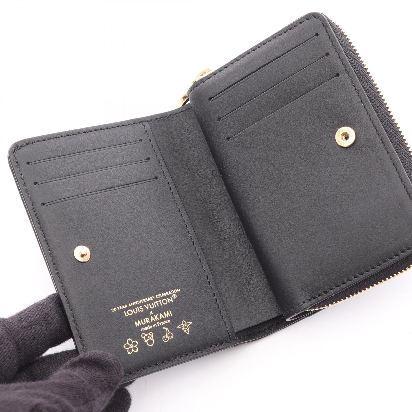 ルイヴィトン LV × TM ポルトフォイユルー レザー財布